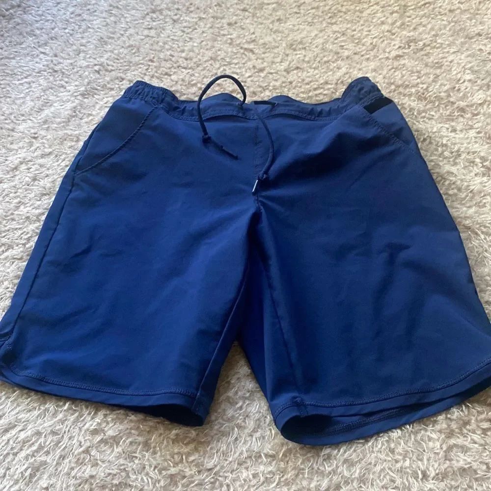 Lands End Sport swimsuit shorts swimwear Navy Blue